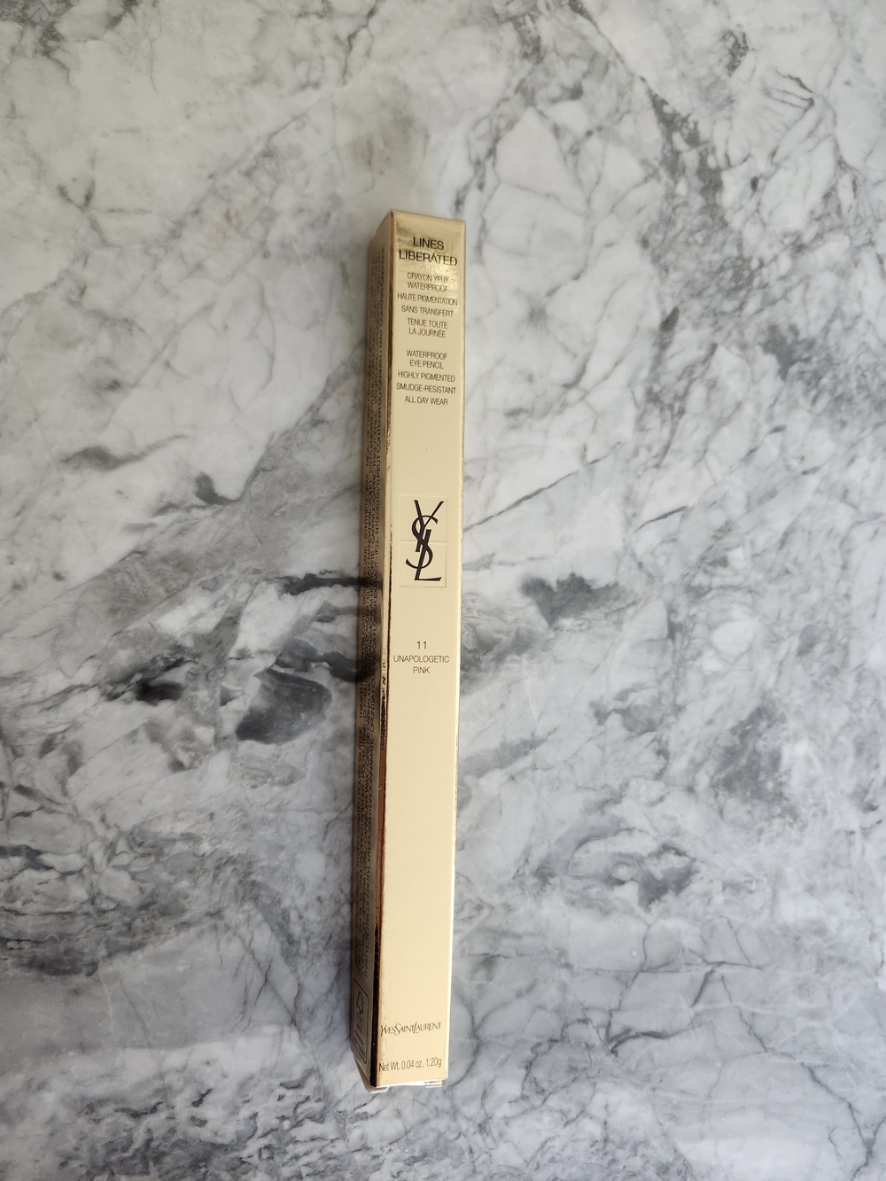 YSL Lines Liberated Waterproof Eye Pencil 11 Unapologetic Pink NIB - Picture 2 of 9